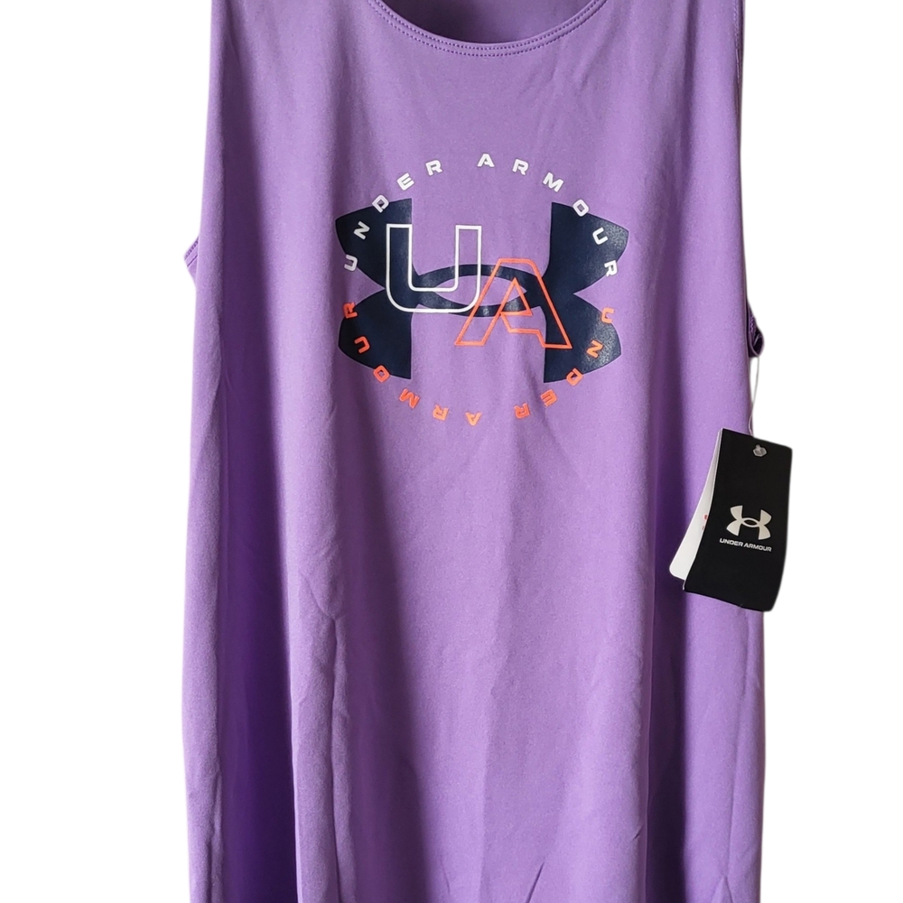 Under Armour Girls Loose T Lilac
